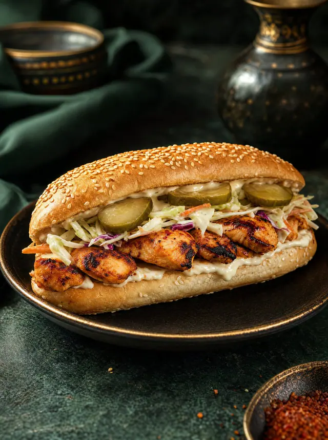 Schisch-Tawook-Sandwich